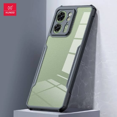 Picture of Xundd ( Motorola Edge 40 ) Beatle Clear Hybrid Shock Proof Armor Case for Motorola Edge 40  Smartphone Xundd Back Case - Black