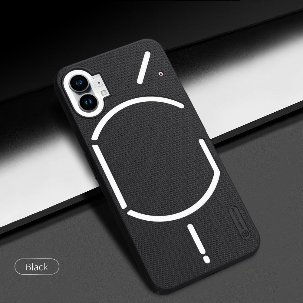 Picture of Nillkin ( Nothing Phone 1 ) Super Frosted Shield Matte cover case for Nothing Phone One (Phone 1) Smartphone Back Cover Case - Black