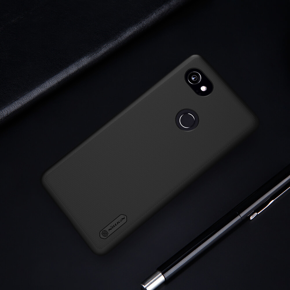 Picture of Nillkin ( Google Pixel 2 XL ) Super Frosted Shield Matte cover case for Google Pixel 2 XL Smartphone Back Case - Black