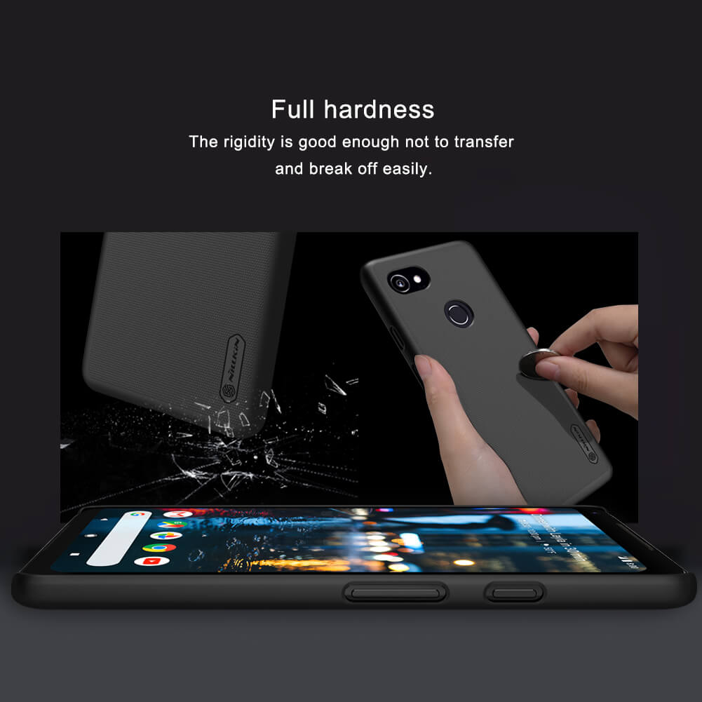 Picture of Nillkin ( Google Pixel 2 XL ) Super Frosted Shield Matte cover case for Google Pixel 2 XL Smartphone Back Case - Black