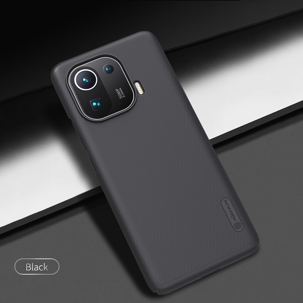 Picture of Nillkin ( Mi 11 Pro ) Super Frosted Shield Matte cover case for Xiaomi Mi 11 Pro Smartphone Back Cover Case - Black