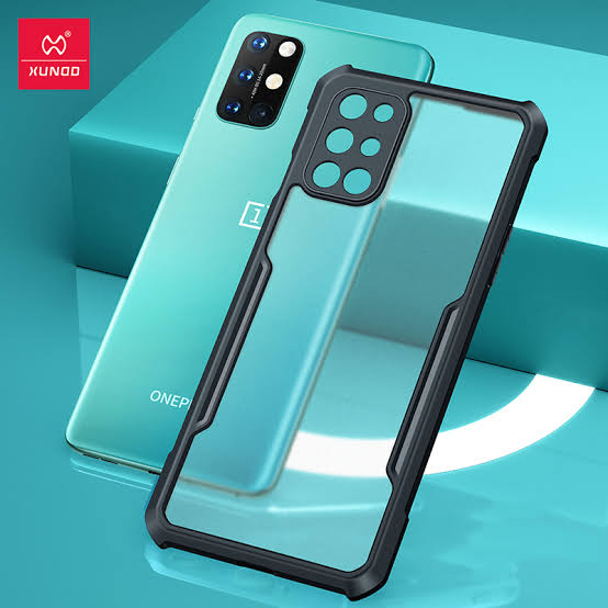 Picture of Xundd ( 1+8T ) Shockproof Case For OnePlus 8T Protective Bumper Transparent Cover For OnePlus One Plus 8T Case - Black