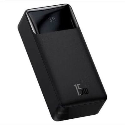 Picture of Baseus Bipow Digital Display Fast Charging Power bank 30000mAh 15W Black