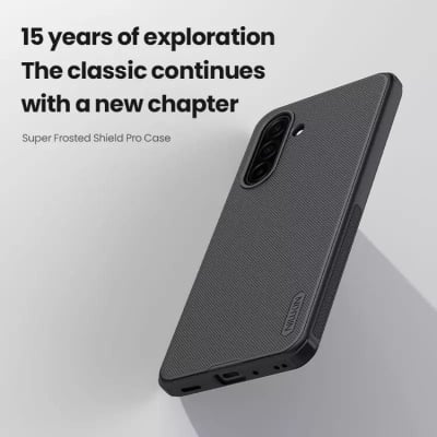 Picture of Nillkin (Galaxy A17) Super Frosted Shield Pro Matte cover case for Samsung Galaxy A17 Premium Quality Smart Phone Back Case - Black