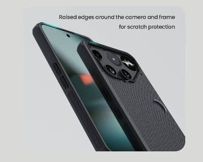 Picture of Nillkin ( Nothing Phone 3 Back Case ) Super Frosted Shield Pro Clear version Matte cover case for Nothing Phone 3 Smartphone Back Cover Case - Black