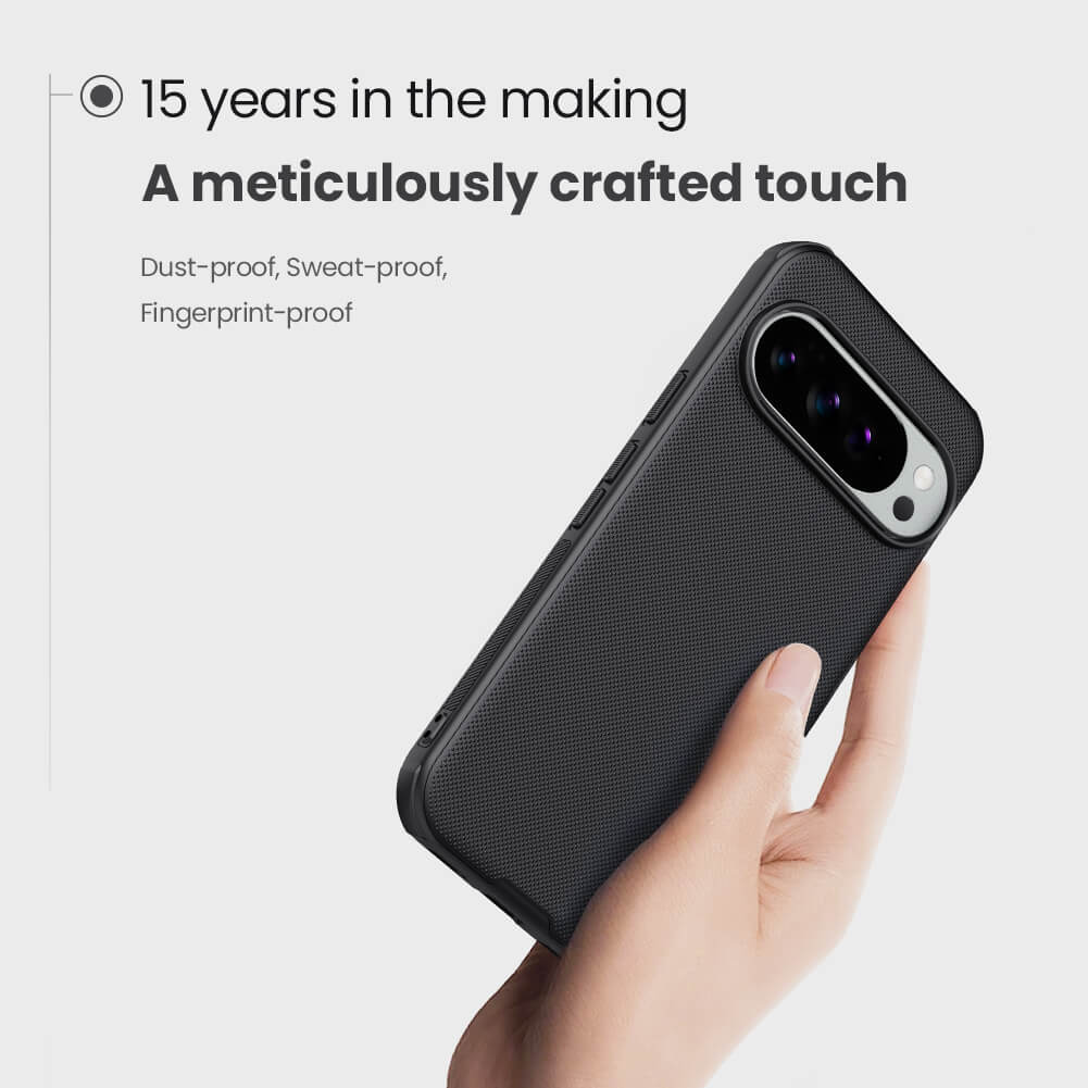 Picture of Nillkin ( Google Pixel 10 Pro XL ) Super Frosted Shield Pro Matte cover case for Google Pixel 10 Pro XL - Black Nillkin Back Case For Google Pixel 10 Pro XL