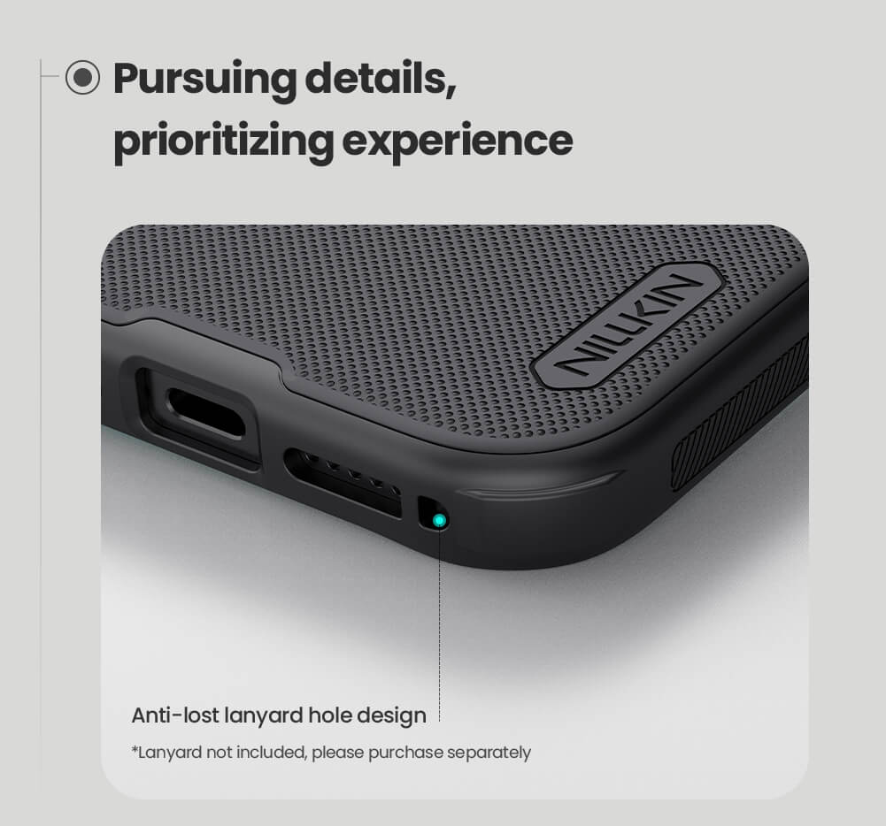 Picture of Nillkin (iPhone 17 Pro) Nillkin Super Frosted Shield Pro Matte cover case for Apple iPhone 17 Pro 6.3" (2025) Durable And Comfortable Back Case - Black