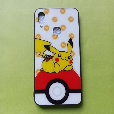 Picture of For Xiaomi Redmi Note 7 Pro / Redmi Note 7 / Redmi Note 7S - (100% Premium Quality) DESIGNED IN HONG KONG Scratchproof Tempered Glass Case Back Cover