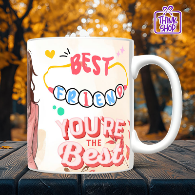Picture of Best Friends Forever Ceramic Mug,Girls Friendship gift,Be Your Best,Gift for Friends