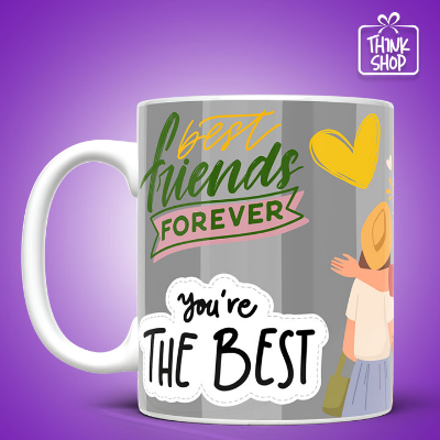 Picture of My Best Friend Ceramic Mug,Friends Hugging gift,happy time,Gift for Friends