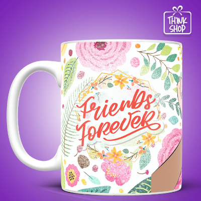 Picture of Friends Forever Cramic Mug,Friendship promise Gift, Gift for Friends