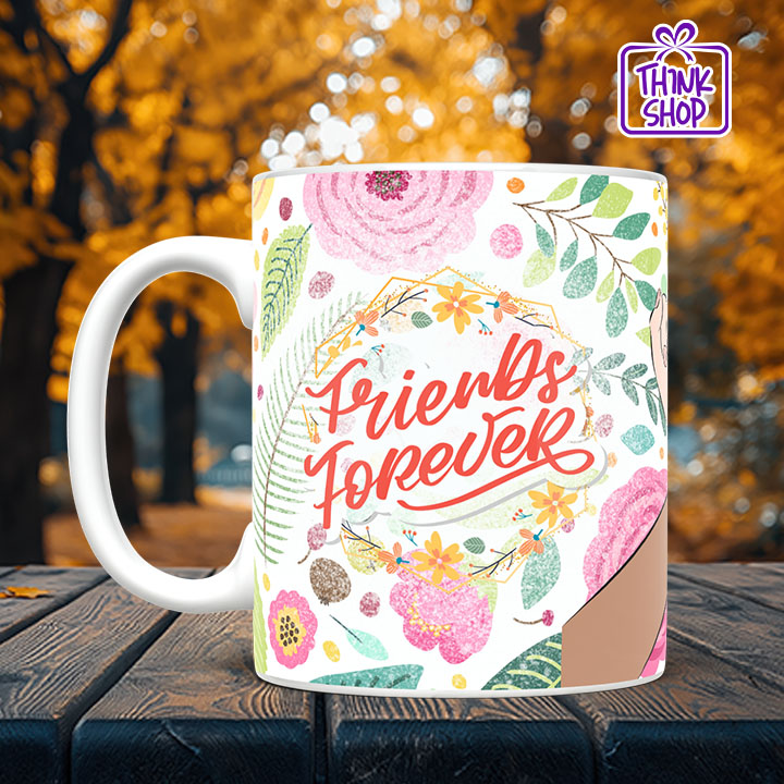 Picture of Friends Forever Cramic Mug,Friendship promise Gift, Gift for Friends