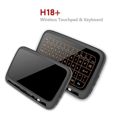 Picture of H18 Wireless Keyboard Touchpad Backlit Rechargeable