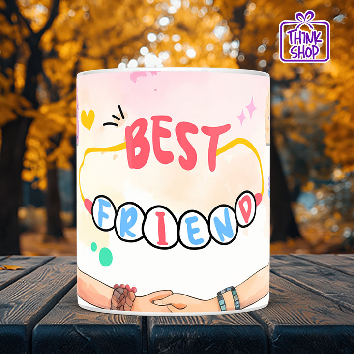 Picture of BEST FRIEND Cramic Mug, Friendship with Bestie gift, Gift for Friends
