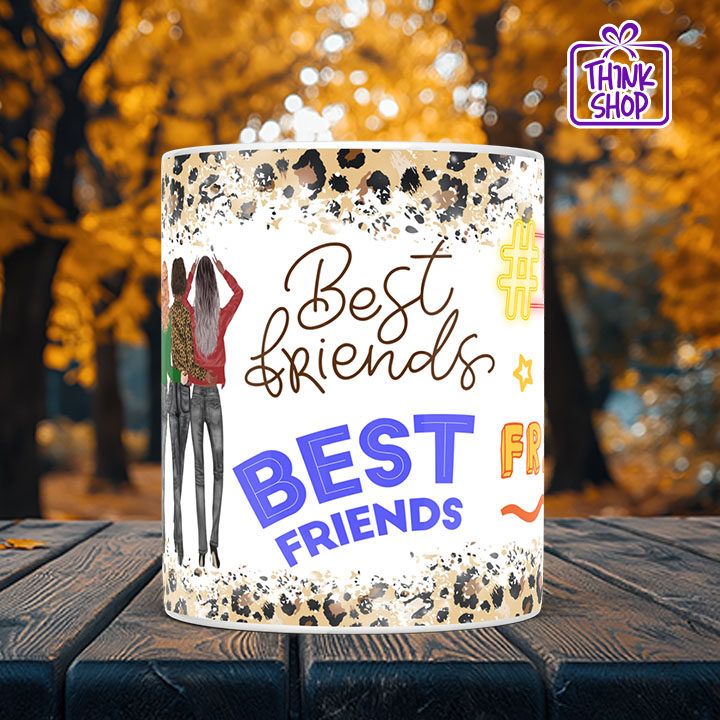 Picture of Best Friends Mug, Friendship Celebration, Friendship Goals, Gift for Friends
