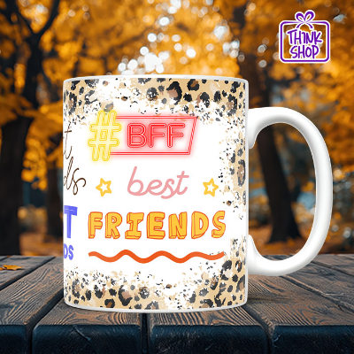 Picture of Best Friends Mug, Friendship Celebration, Friendship Goals, Gift for Friends