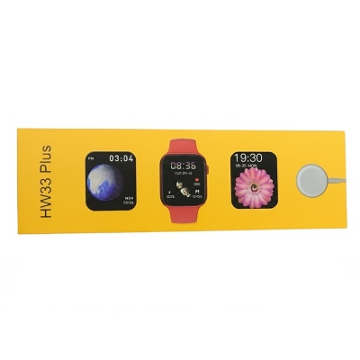 Picture of HW33 Plus Smart Watch Curve Display Wireless Charger Series 6 Bluetooth Call Custom Wallpaper