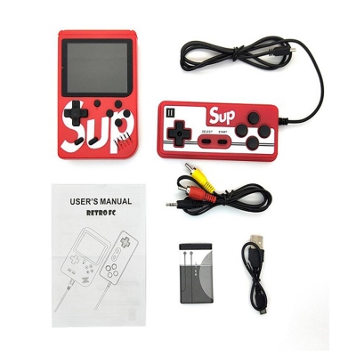 Picture of Sup 400 in 2 Game Player With Extra Controller Kids Game Console