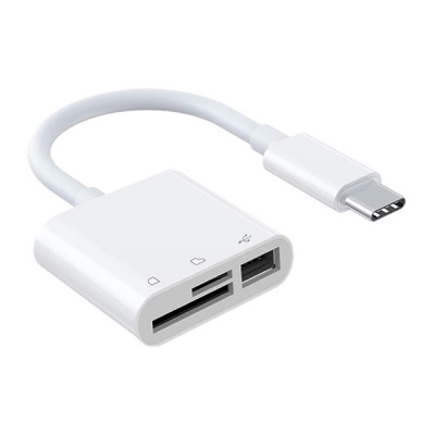 Picture of 3 in 1 OTG Type C Card Reader HUB