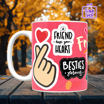 Picture of Friends Forever Cramic Mug, Together Forever Gift, Gift for Friends