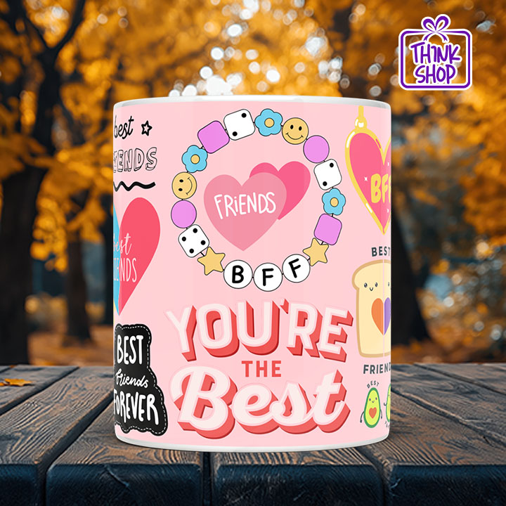 Picture of Best Friends forever  Cramic Mug,You're The Best Gift, Gift for Friends