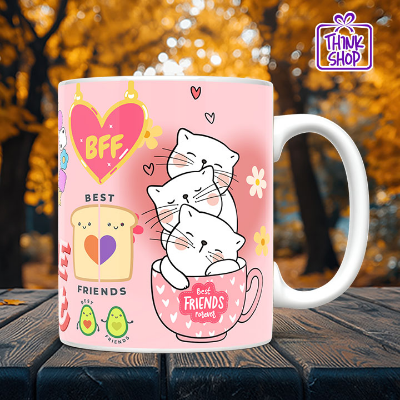 Picture of Best Friends forever  Cramic Mug,You're The Best Gift, Gift for Friends