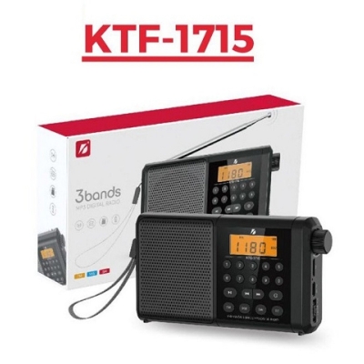 Picture of KTF-1715 FM Radio BT Speaker MP3 Player TF USB Flashlight