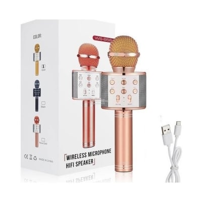 Picture of WS858 Bluetooth Karaoke Microphone With Voice Change