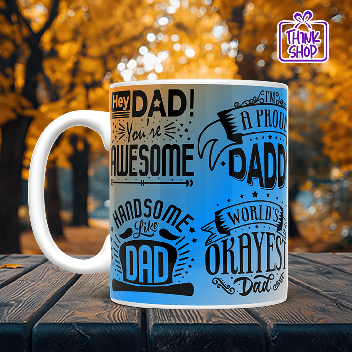 Picture of Proud Daddy Ceramic Mug, Best Dad Birthday, World's Greatest Dad, Best Dad Gift