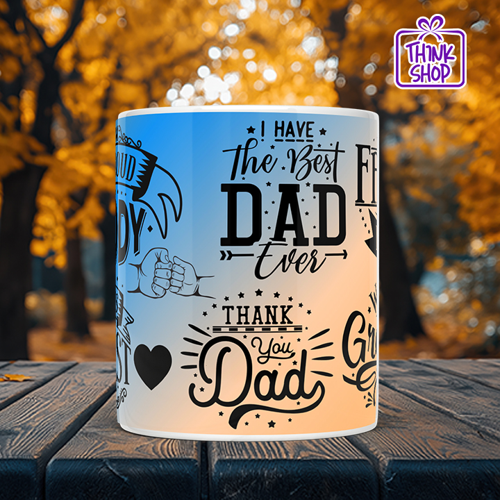Picture of Proud Daddy Ceramic Mug, Best Dad Birthday, World's Greatest Dad, Best Dad Gift