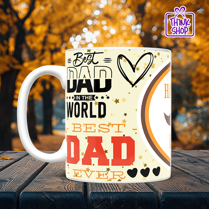 Picture of Handsome Father Cramic Mug, Best Dad In The World, Best Dad Gift