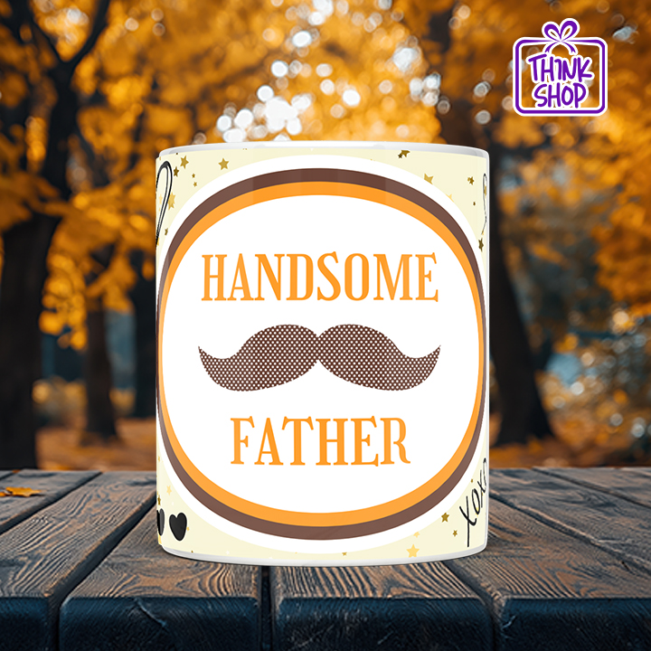 Picture of Handsome Father Cramic Mug, Best Dad In The World, Best Dad Gift