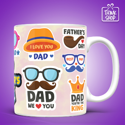 Picture of Best Dad Ever Checklist Coffee Mug, Dad You're The King Mug, We Love You Dad Gift