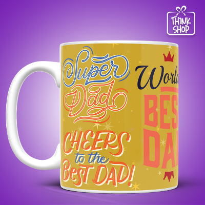 Picture of I love You Dad Mug, Father and Daughter, Perfect Father's Day Gift