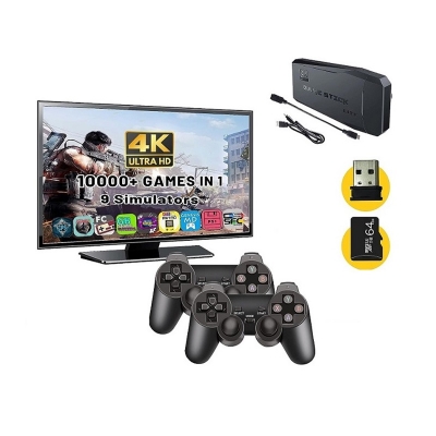 Picture of Wireless Controller Gamepad 2.4G USB TV Game Stick 10000 Games