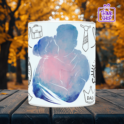 Picture of World's Greatest Dad Mug, Father and Daughter, Perfect Father's Day Gift