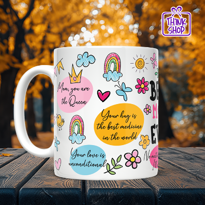 Picture of Best Mom Ever Best Coffee Mug Gift For Mom, Mother's Day Gift