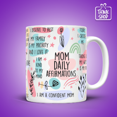 Picture of Mom Daily Affirmations Coffee Mug Gift For Mom