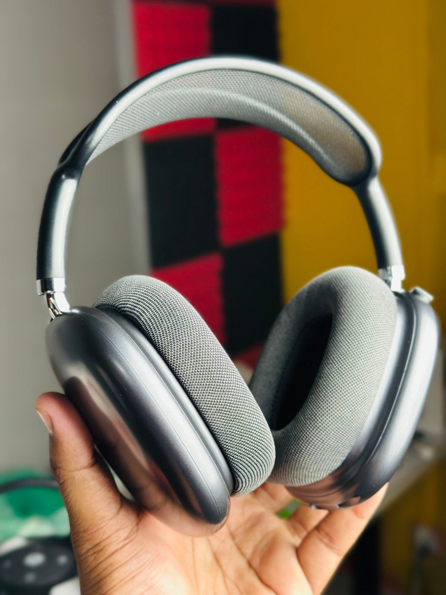 Picture of Hoco W65 Plus ANC Wireless Headphone - Active Noise Cancelling Bluetooth Over-Ear Headset with Mic for Gaming & Music