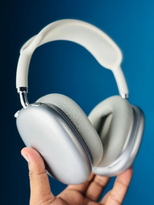 Picture of Hoco W55 Plus ANC Wireless Headphone - Active Noise Cancelling Bluetooth Over-Ear Headset with Mic for Gaming & Music