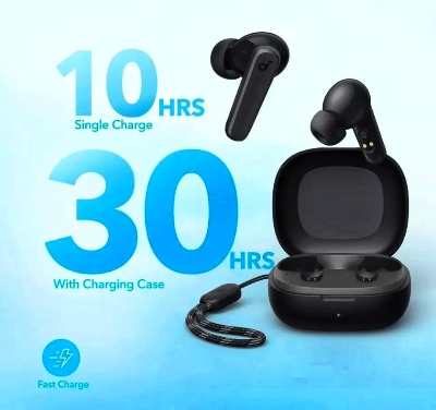 Picture of Anker Soundcore R50i Wireless Earbuds – Deep Bass, AI-Enhanced Calls, 10-Hour Playtime, Bluetooth 5.3, Lightweight & Comfortable Design