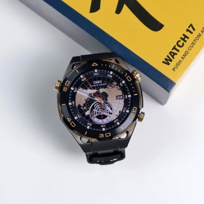 Picture of Remax Watch 17 NFC Bluetooth Calling Smartwatch with IP67 Water Resistance, Health Tracking & Wireless Charging