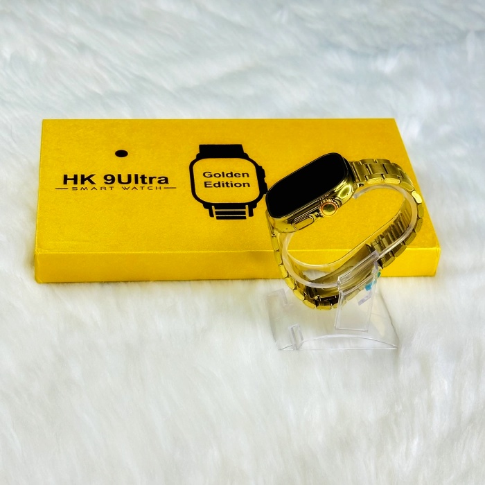 Picture of HK 9Ultra Smartwatch Golden Edition (Dual Straps) – Gold Color