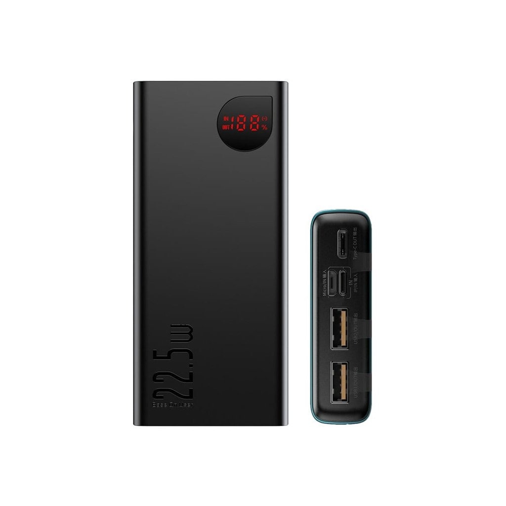 Picture of Baseus Adaman 20000mAh Power Bank: 22.5W Quick Charge, Metal Body & Digital Display