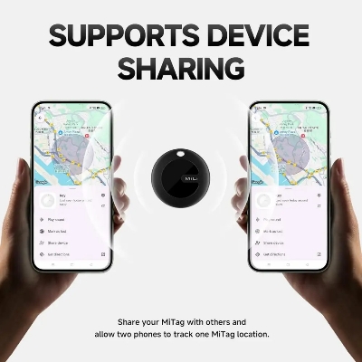 Picture of MiLi MiTag Duo Smart Finder: Official Apple Find My & Google Tracker (iOS/Android)