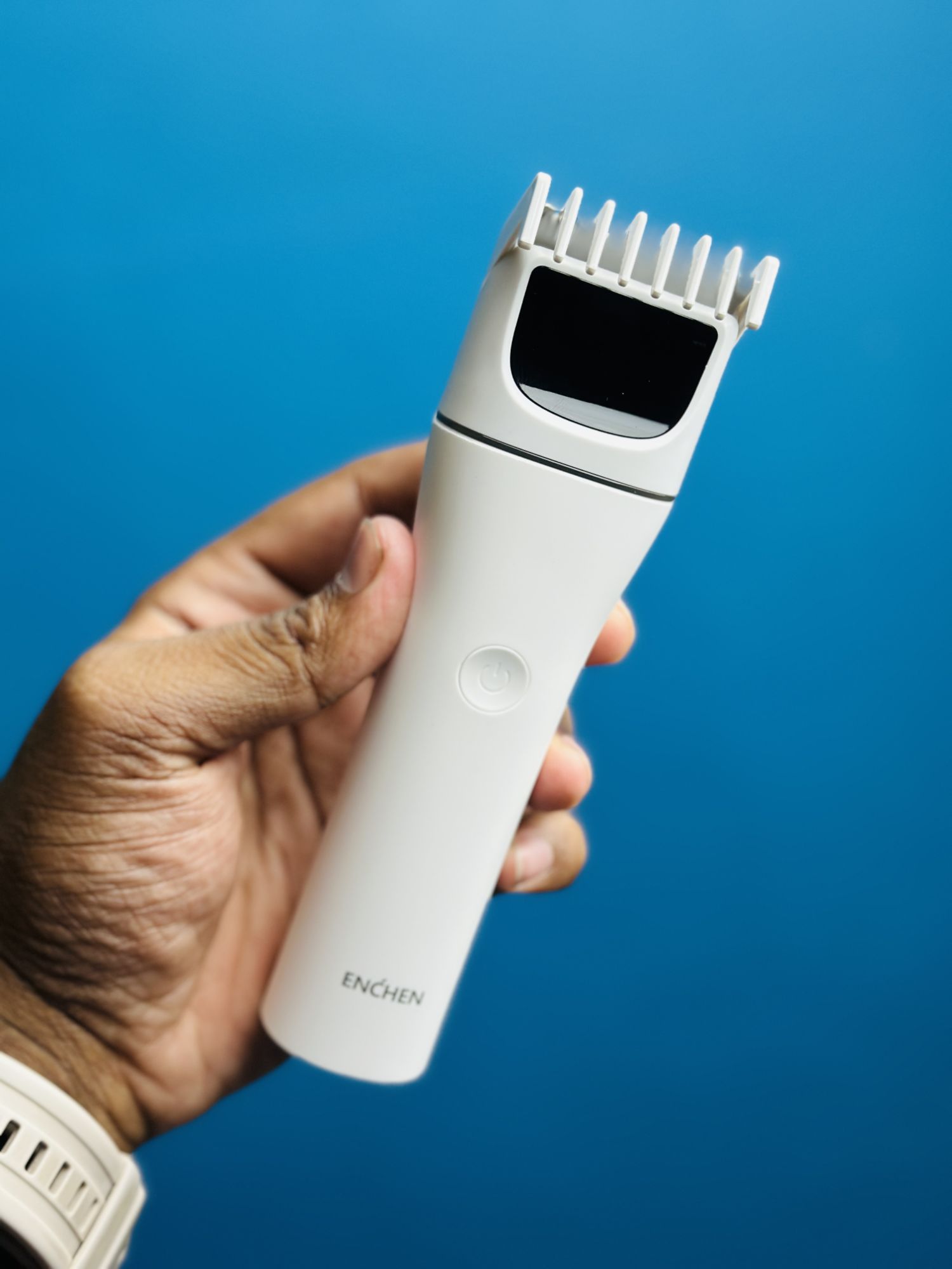Picture of Enchen Boost 2 (2025) Hair Clipper: USB-C Fast Charge, Low Noise, Adjustable Trimmer Rechargeable, Adjustable Length (0.7-21mm) Quiet, Cordless