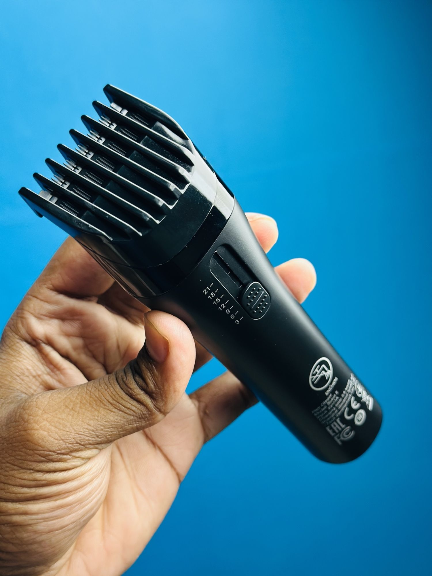 Picture of Enchen Boost 2 (2025) Hair Clipper: USB-C Fast Charge, Low Noise, Adjustable Trimmer Rechargeable, Adjustable Length (0.7-21mm) Quiet, Cordless