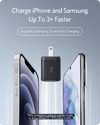 Picture of Anker Nano II 30W GaN II USB-C Fast Charger: Ultra-Compact & Powerful Adapter