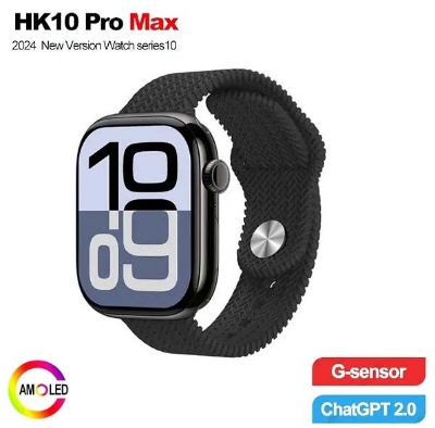 Picture of HK10 Pro Max Smart Watch | AMOLED Display, BT Calling, ChatGPT AI & Fitness Tracker