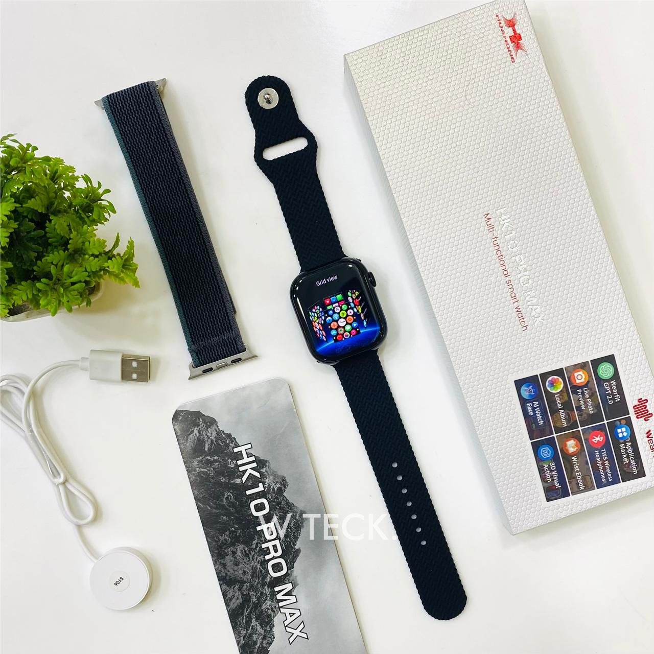 Picture of HK10 Pro Max Smart Watch | AMOLED Display, BT Calling, ChatGPT AI & Fitness Tracker